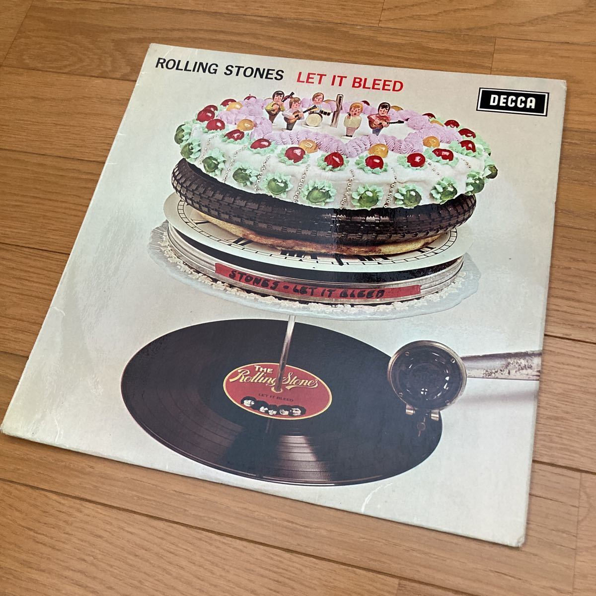 ROLLING STONES LET IT BLEED 英国オリジナルステレオ盤 レットイット 