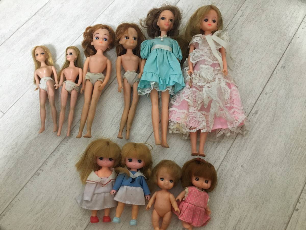 タカラ リカちゃん人形など10体 ヴィンティージ ジャンク品