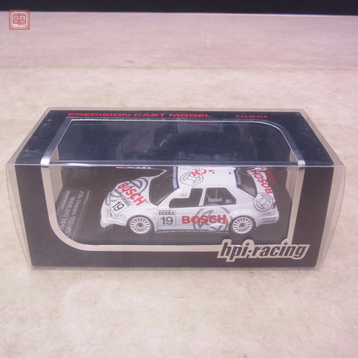 Hpi Racing HPI8614 ALFA ROMEO 155 V6 TI N.7 DTM 1993 A.NANNINI 1:18 Modellino