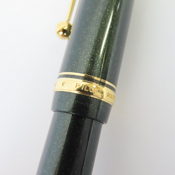 PILOT/パイロット CUSTOM 74/カスタム ラメ入り万年筆 ペン先14K-585