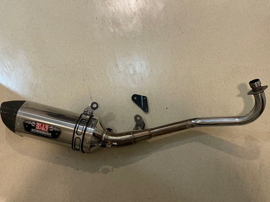 グロム GROM JC92 ヨシムラ サイクロン フルエキ　マフラー グロム ヨシムラ サイクロンマフラー JC92新型GROM用 ヨシムラ 機械曲