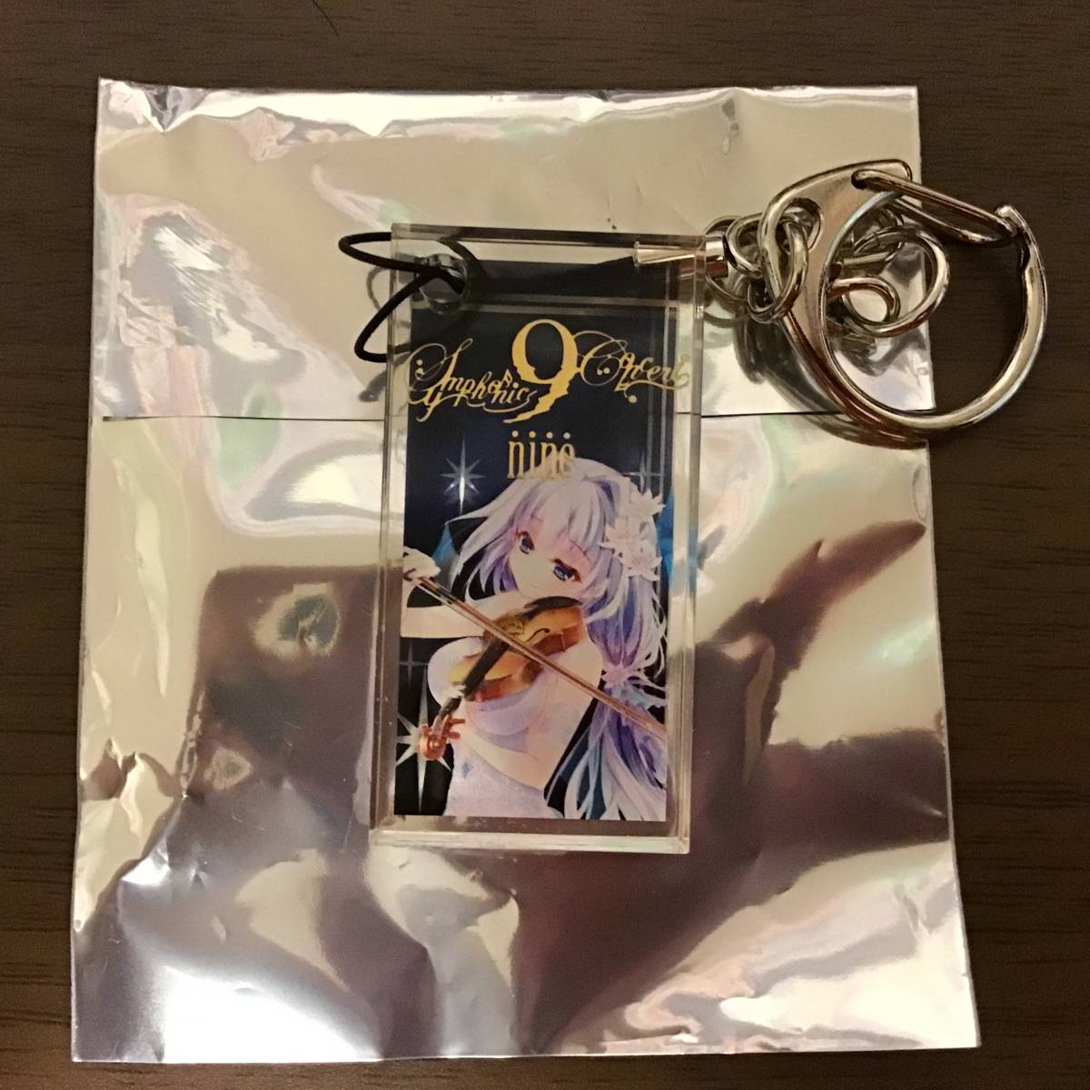 9-nine- Symphonic Concert2 メタルプレートキーホルダー 9-nine- Symphonic Concert ドミノ型キーホルダー 和泉つばす 香坂春風