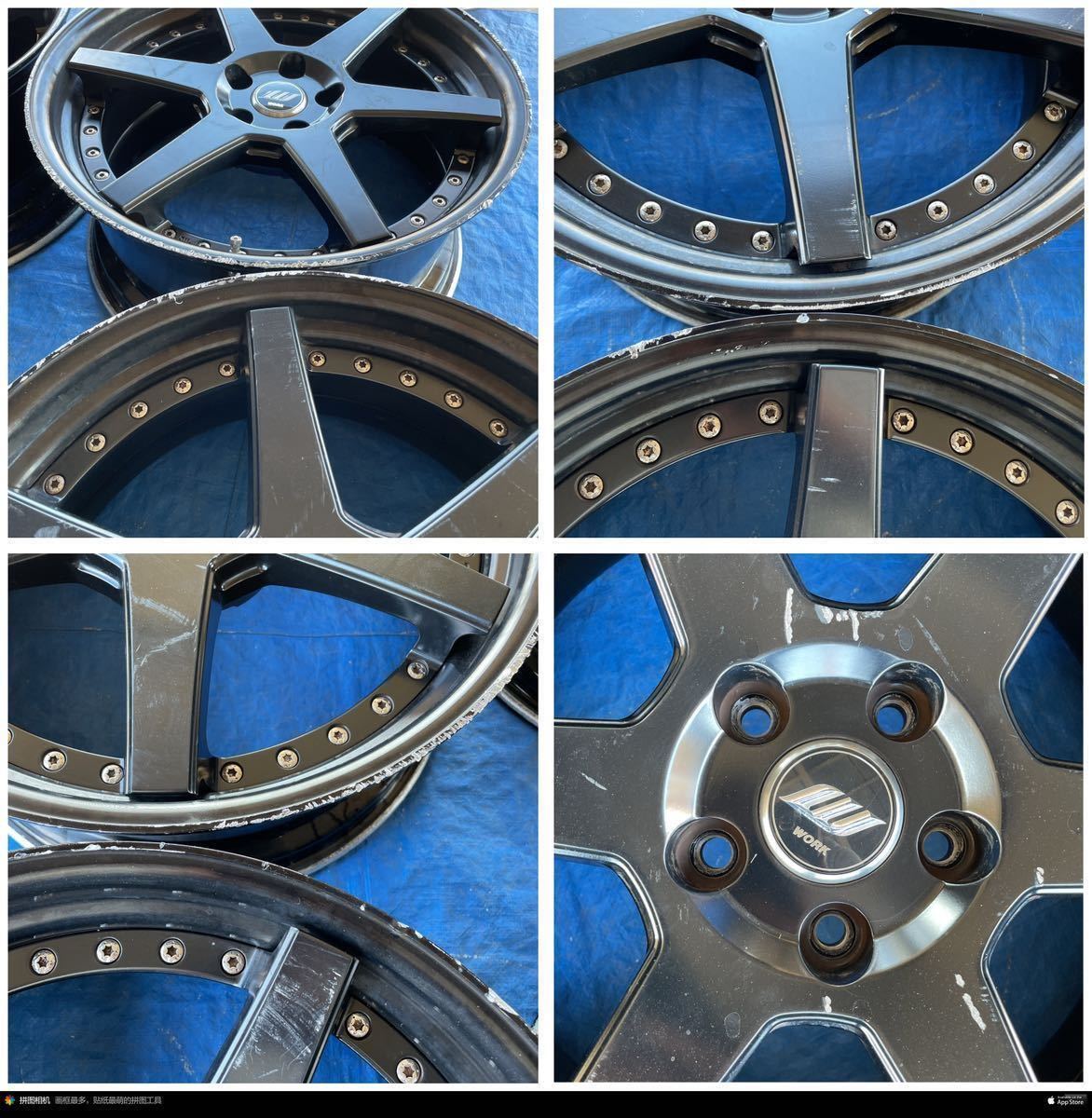WORKワーク ZEASTジースト ST1 ZE1 19インチ 19×8.5JJ ET+38/+30