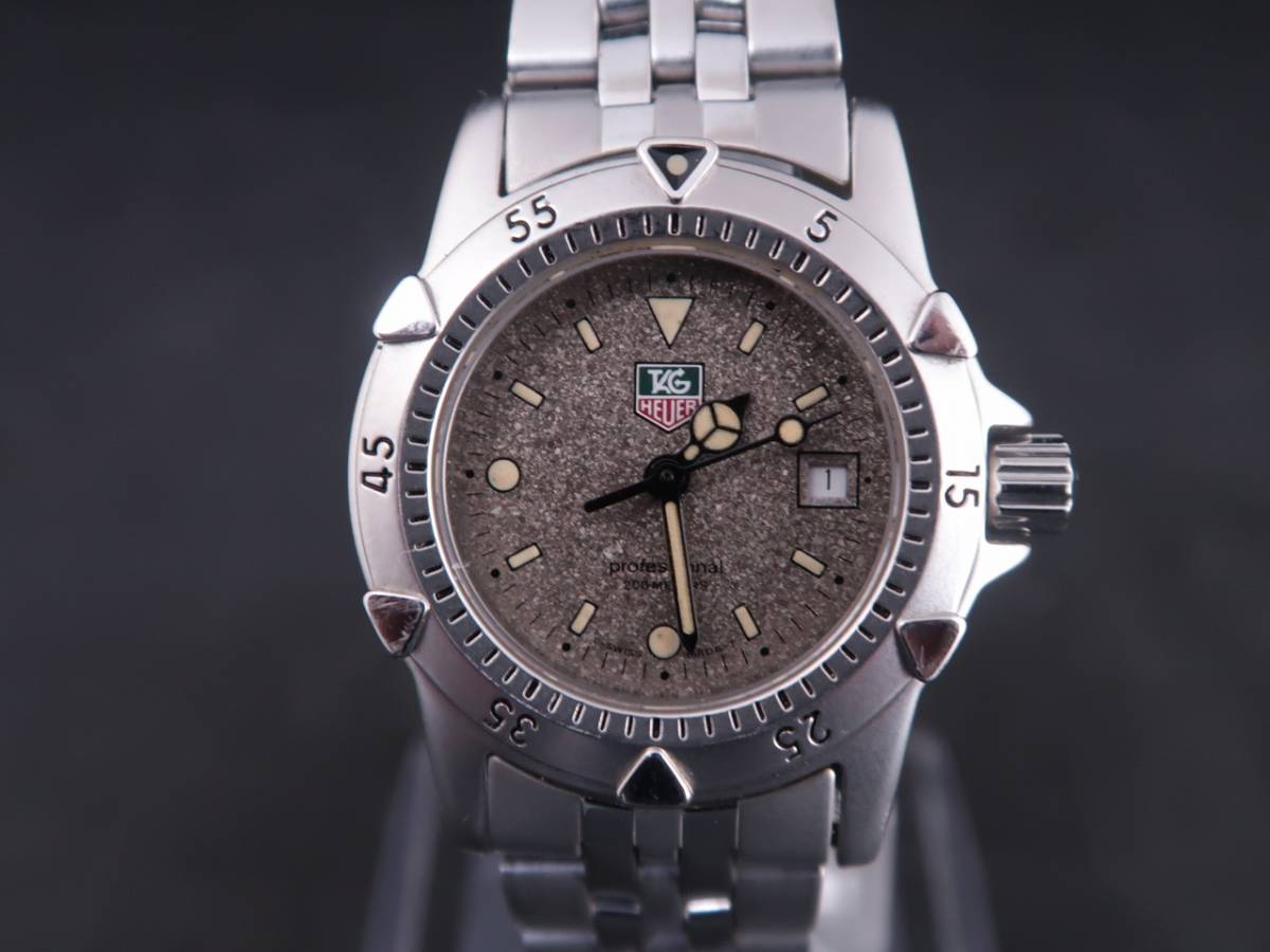 人気　タグホイヤー　プロフェッショナル　レディース　腕時計　美品 美品 TAG Heuer タグ ホイヤー プロフェッショナル 200m レディース