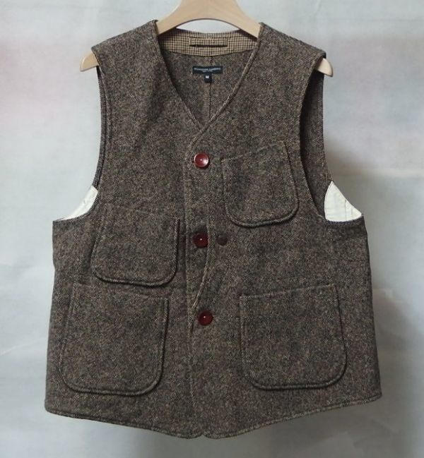 Engineered Garments エンジニアードガーメンツ Upland Vest Homespun 