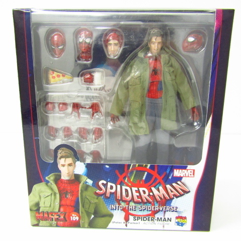 未開封 メディコムトイ MAFEX No.109 SPIDER-MAN スパイダーマン (Peter B. Parker) アクションフィギュア♪TY10665