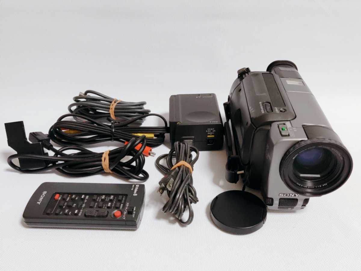 通電確認済】SONY ソニー ハンディカム VIDEO HI8 CCD-TR3000 NTSC