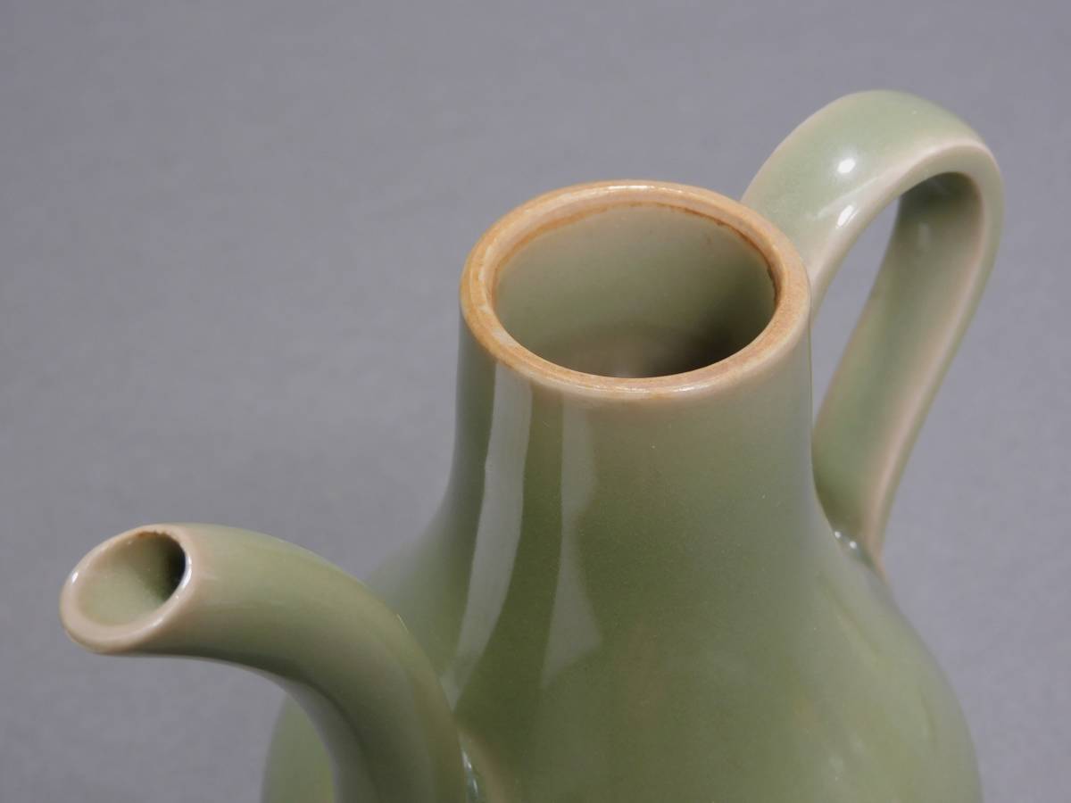 明 龍泉窯青磁水注 共箱 伝世品 2026年最新龍泉窯