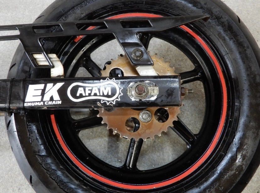 エイプ ディスク化に！ HD13 XR100モタード リヤ足回り一式 180サイズ