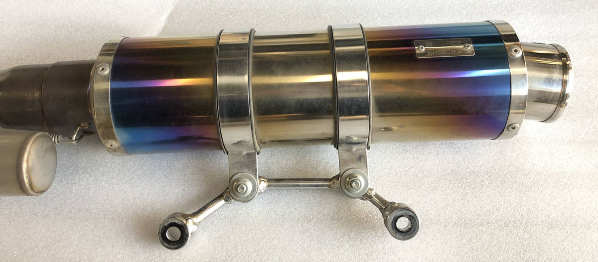 中古】YAMAHA XMAX SG42J 用 SPTADAO マフラー POWERBOX FULL S チタン 
