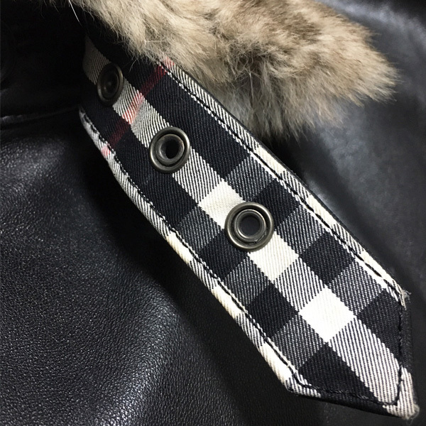 ☆世界三大毛皮チンチラファー付☆M(2) バーバリーブラックレーベル