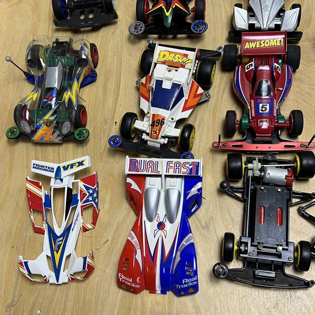 TAMIYA タミヤ ミニ四駆 シャーシ ボディ パーツ色々 完成車 完成品 