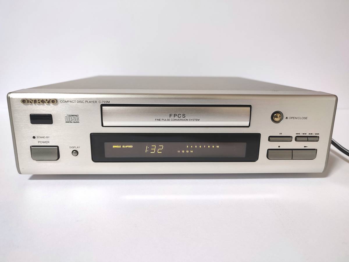 定番，セール ピックアップ＆ベルト メンテナンス済み ONKYO C-722M CDプレーヤー INTEC275 オンキョー(ONKYO)｜売買されたオークション情報、yahooの商品情報をアーカイブ公開 - オークファン ONKYO