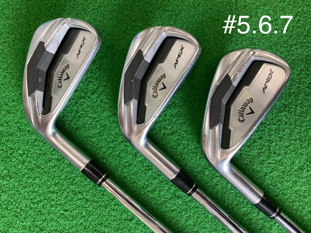 左用 キャロウェイ APEX 2014 アイアン 5-Pw 6本セット N.S.PRO 950GH 