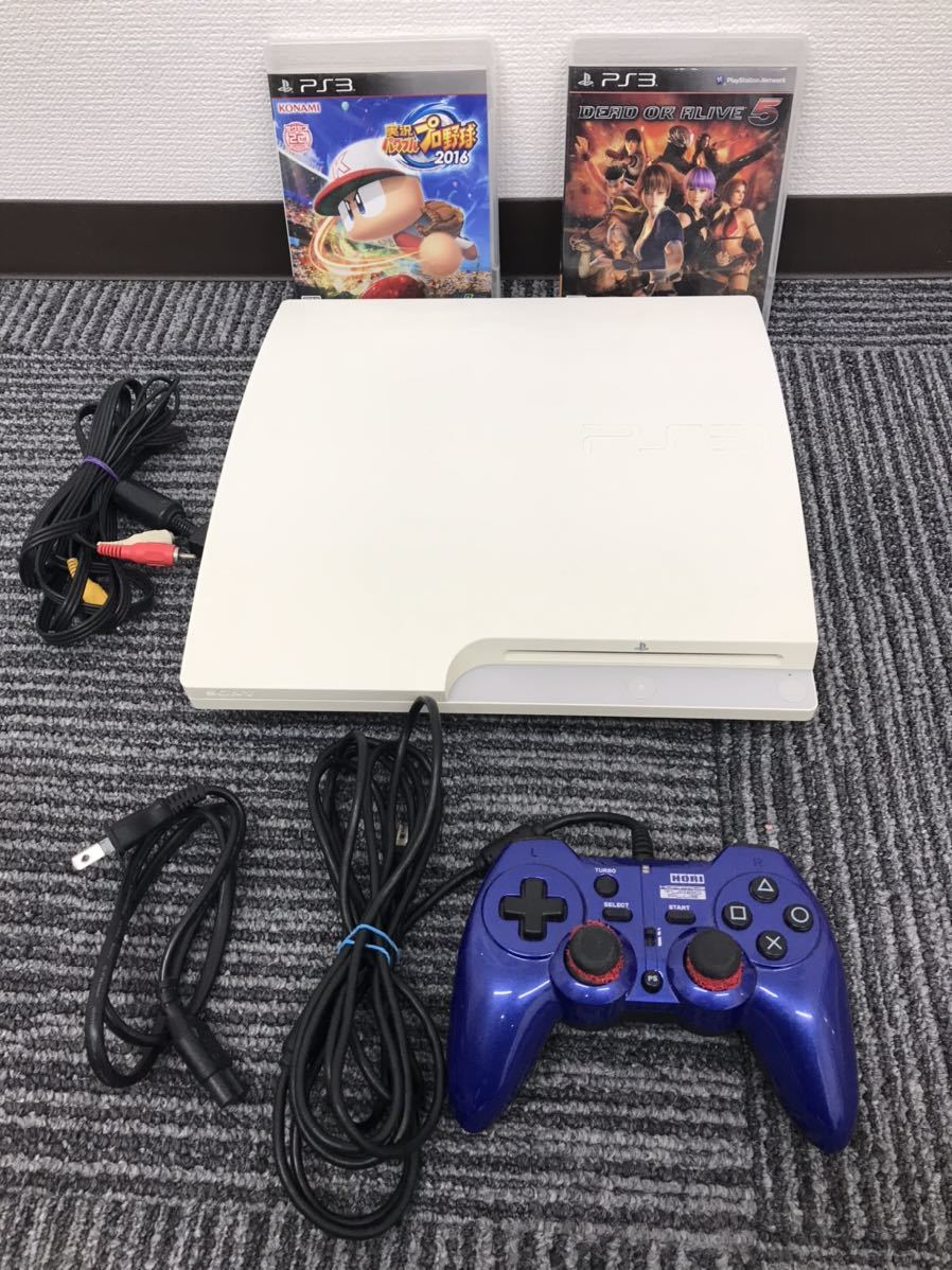 格安，定番人気 み PlayStation3 CECH-3000A PS3本体 汎用コントローラー ソフト2本付き(PS3本体)｜売買されたオークション情報、yahooの商品情報をアーカイブ公開 - オークファン PS3本体