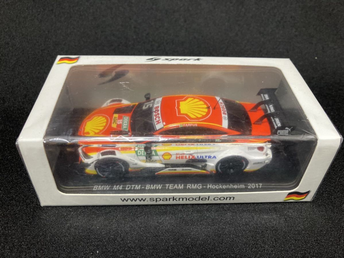 BMW M4 DTM 1&frasl;43 - スパーク Spark TEAM RBM GT3 Hockenheim SPARK 0 1 2 Schaeffler