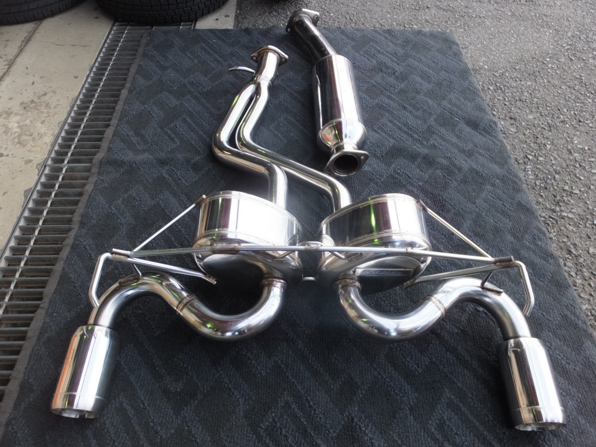 中古、現状販売】サクラム Z33 サイレンサーキット Z33 マフラー 18000