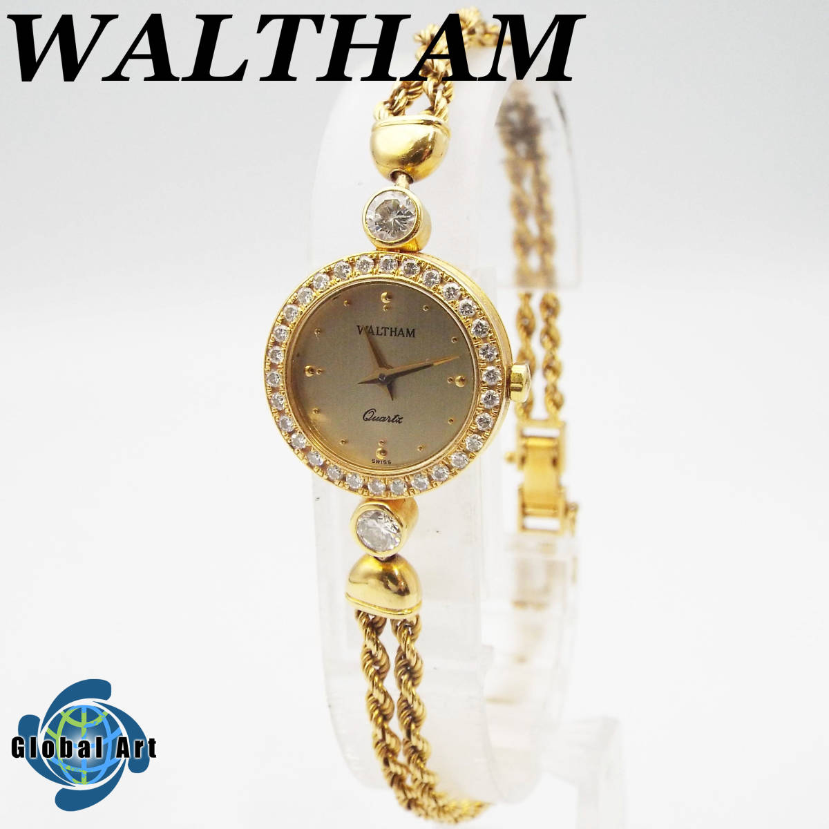 あ12285【美品】【K18 750 金無垢 総重量 約19.3g】WALTHAM ウォルサム 