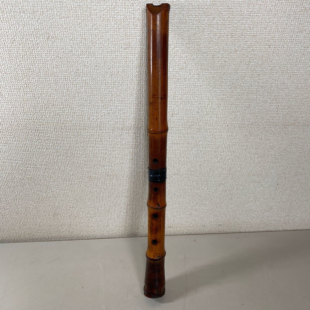 尺八　55cm a*☆中古品 尺八 全長55cm 和楽器☆ 和楽器 尺八