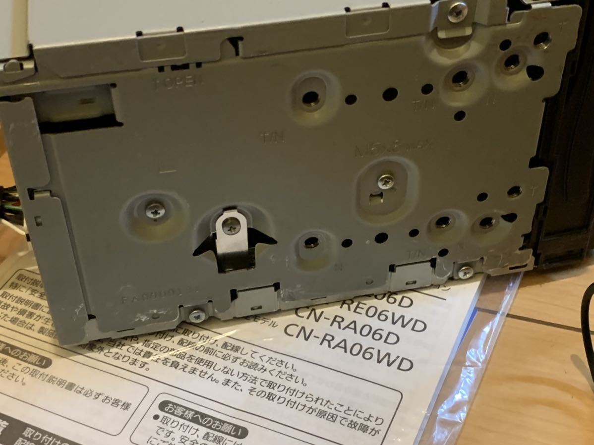 正常動作品 パナソニック ストラーダ CN-RA06D 2019年地図データ