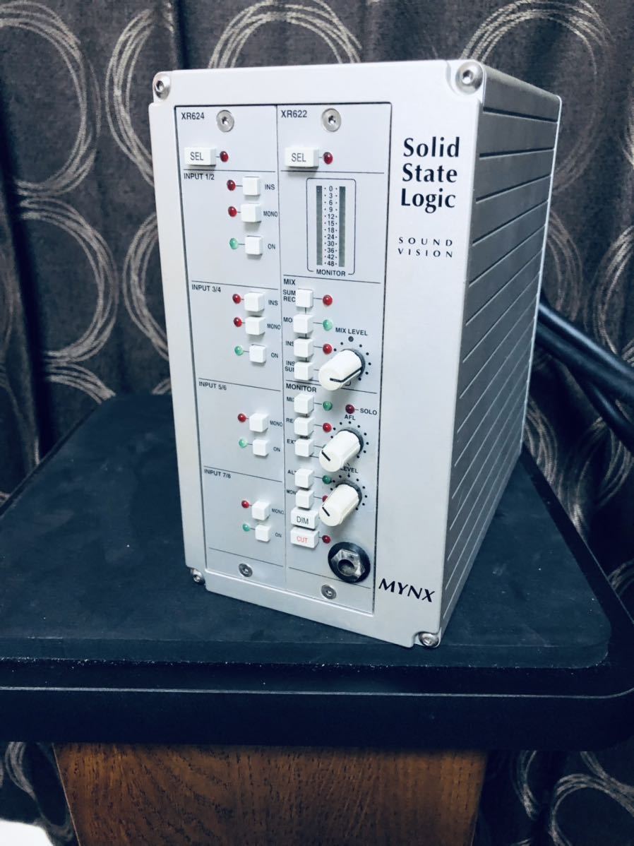 SOLID STATE LOGIC SSL mynx サミングミキサー 8ch サミングモジュール