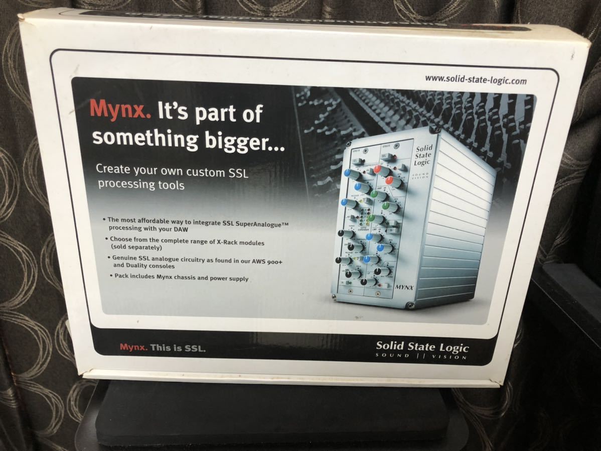 Mynx Solid State Logic SSL - X-Rack Chassis XR621 Japan Gearspace