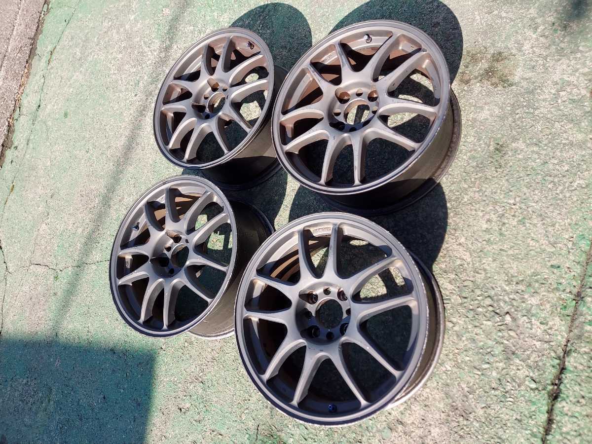 WORK ワーク エモーション 17インチ ホイール 4本 7J 8J 17インチ +32 