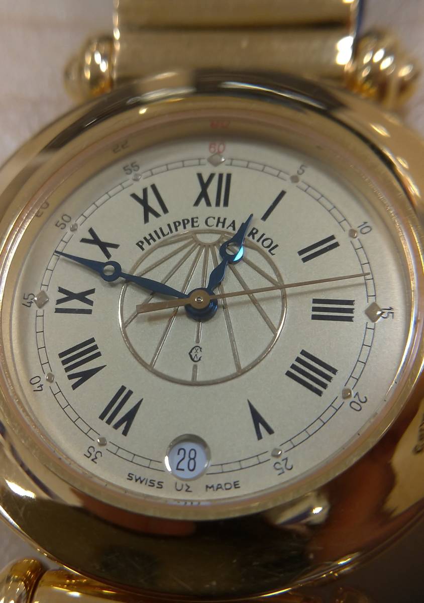 美品]PHILIPPE CHARRIOL フィリップ シャリオール クリストファー 