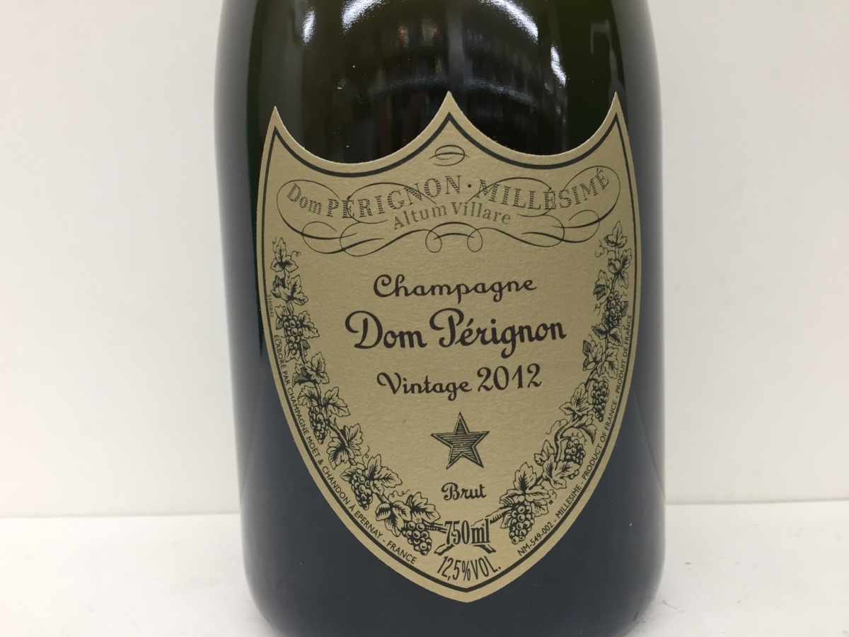 ☆Dom Perignon ドンペリニヨン 白 2012 750ml 12.5％/5547 白 0