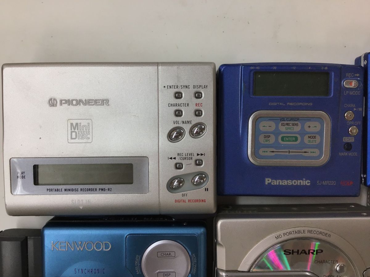 Panasonic パナソニック SJ-MR220-S シルバー ポータブルMDレコーダー