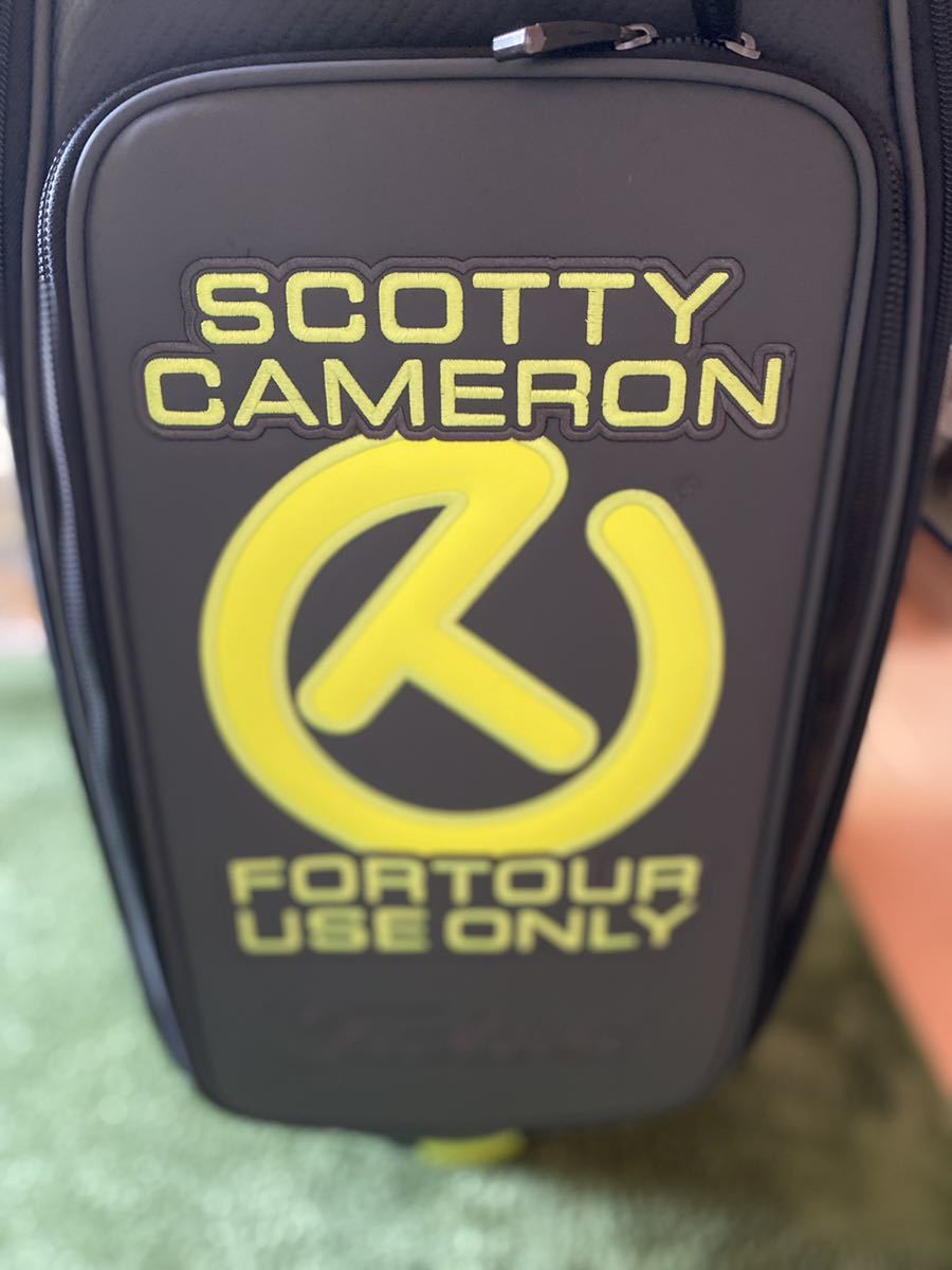 スコッティキャメロン 2022 スタッフバッグ Tour Bag Charcoal/Neon
