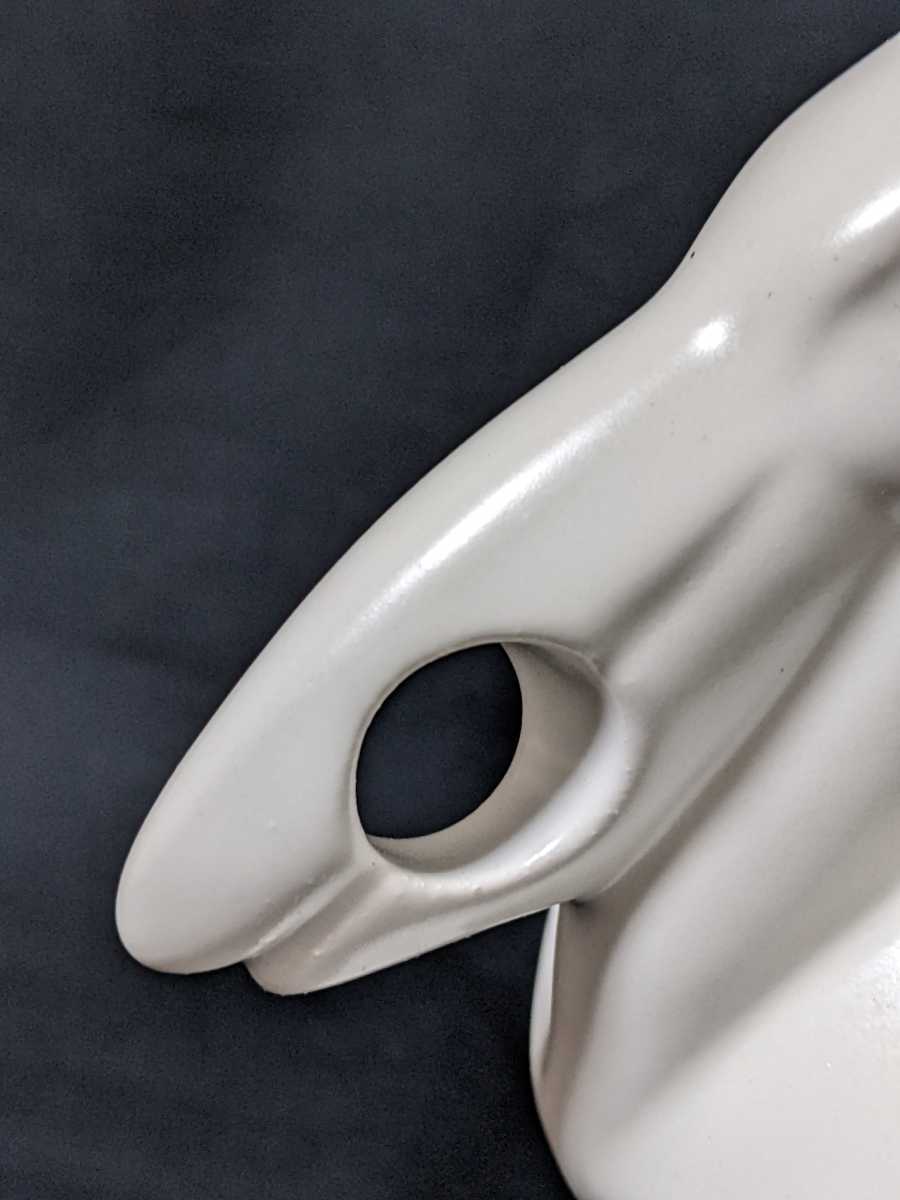 ペリカン ペンスタンド 白 陶器 ヴィンテージ 極稀少非売品 【公式通販】
