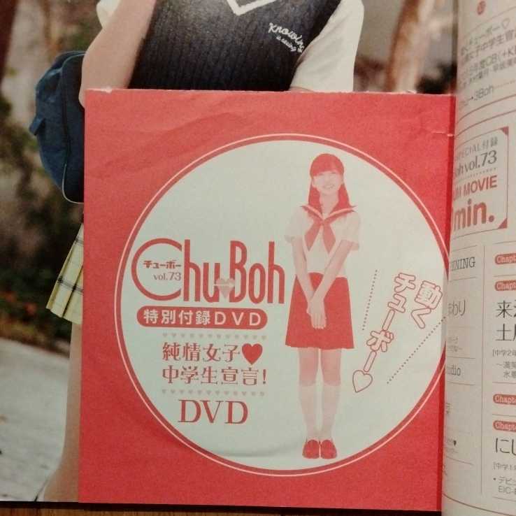 Chu→Boh チューボー DVD 雑誌 清水ひまわり 4冊(複数被写体)｜売買