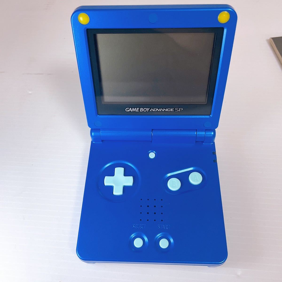 ゲームボーイアドバンスSP パールブルー わかり易