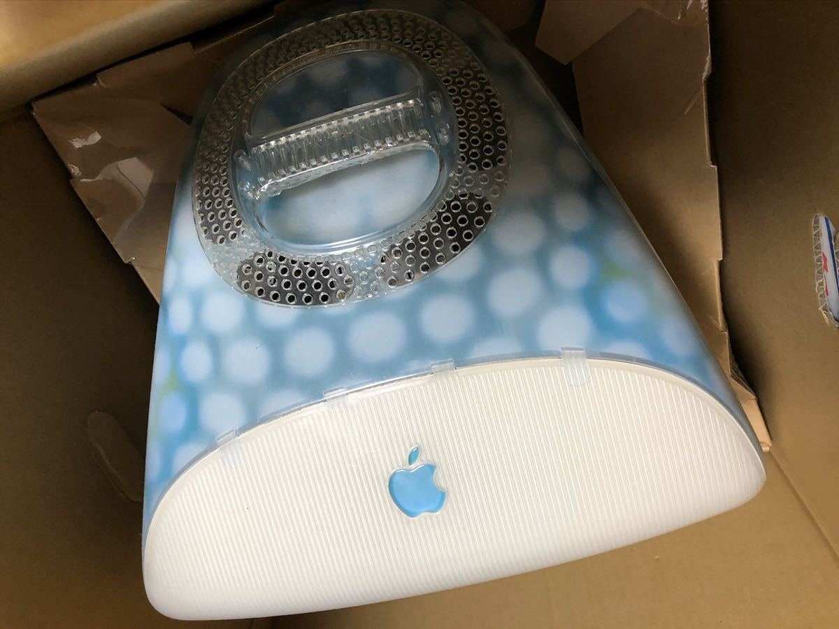 apple iMac G3 ブルーダルメシアン 通電可能 Mac OS 9.1.1（ジャンク 