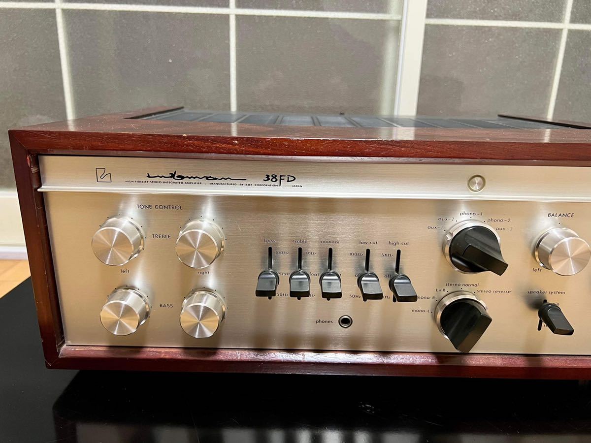 動作良好⁄美品LUXMAN SQ38FD 3P-バナナ対応金メッキSP端子 Yahoo