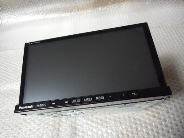 ★メンテ済み★2021年度地図★新品アンテナ付★ストラーダ CN-RS02D Bluetooth DVD再生 SD CD録音 フルセグ 2DIN 180mm