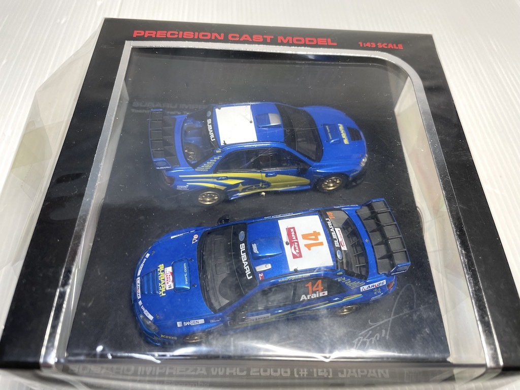 1/43 スバルインプレッサ WRC 2006 2台セット8030 hoi・racing 未開封 