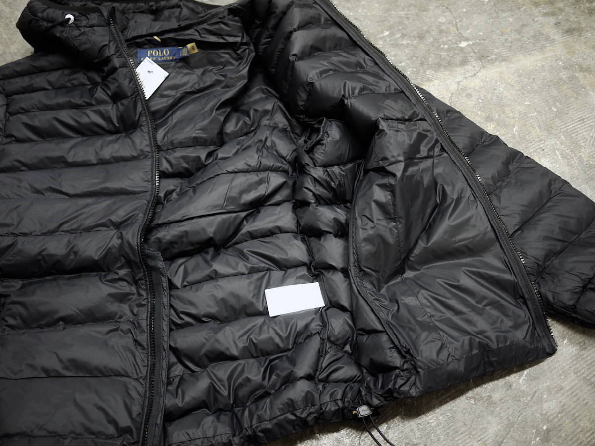 超軽量 上質ダウン 正規新品 S Polo Ralph Lauren ラルフローレン 