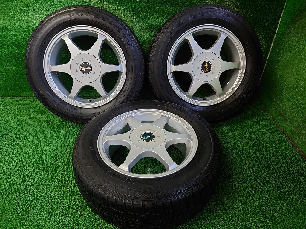 お得，大得価 社外15インチ PCD100/114.3 5穴マルチ 6.5J グッドイヤー ICE NAVI Neo 195/65R15 ３本 現状 売切(スタッドレスタイヤ)｜売買されたオークション情報、yahooの商品情報をアーカイブ公開 - オークファン 5穴