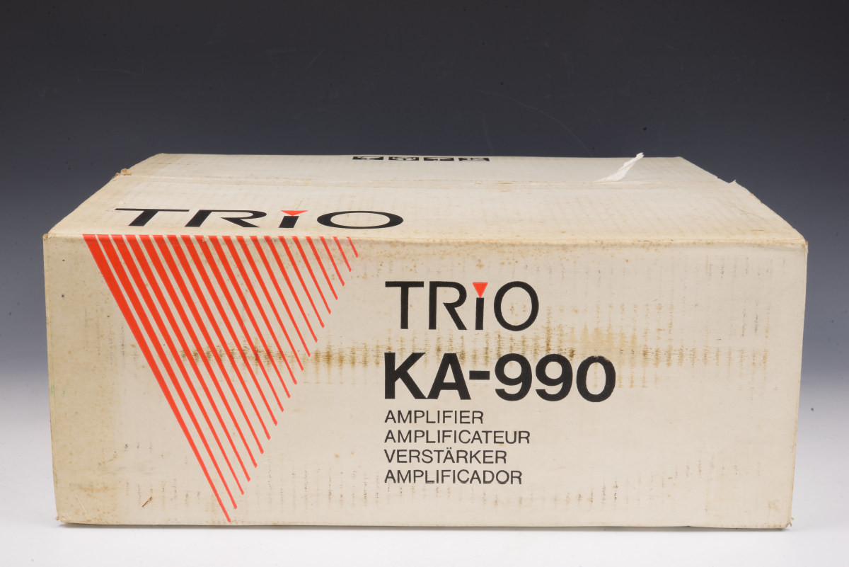 TO】TRIO トリオ プリメインアンプ KA-990 箱付き 通電確認済み 現状品