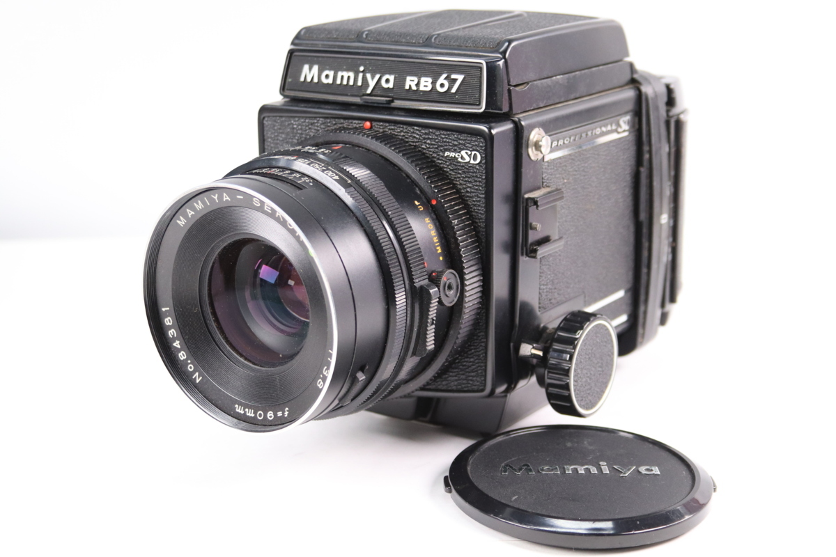 マミヤ RB67 PRO Mamiya SD C MAMIYA-SEKOR 90mm S シャッターOK 1:3.8