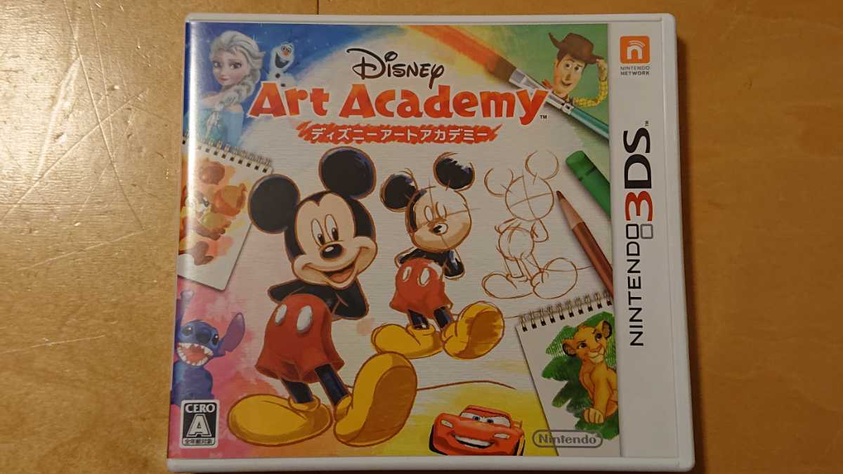 ニンテンドー3ds 3ds 任天堂 ディズニーアートアカデミー ディズニー ミッキー3dsソフト ニンテンドー3ds専用ソフト 売買されたオークション情報 Yahooの商品情報をアーカイブ公開 オークファン Aucfan Com