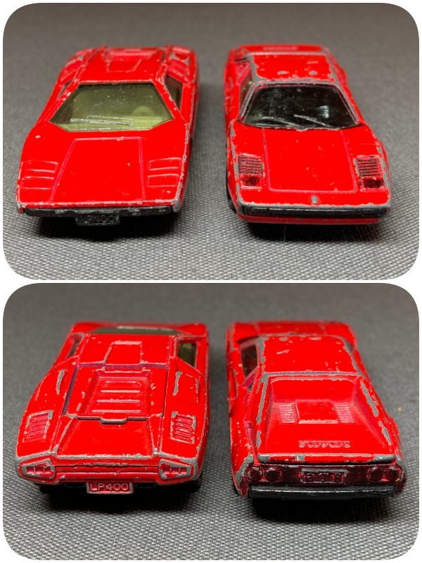 Q004/古いトミカ ミニカー☆tomica No.F35フェラーリ308GTB/No.F37