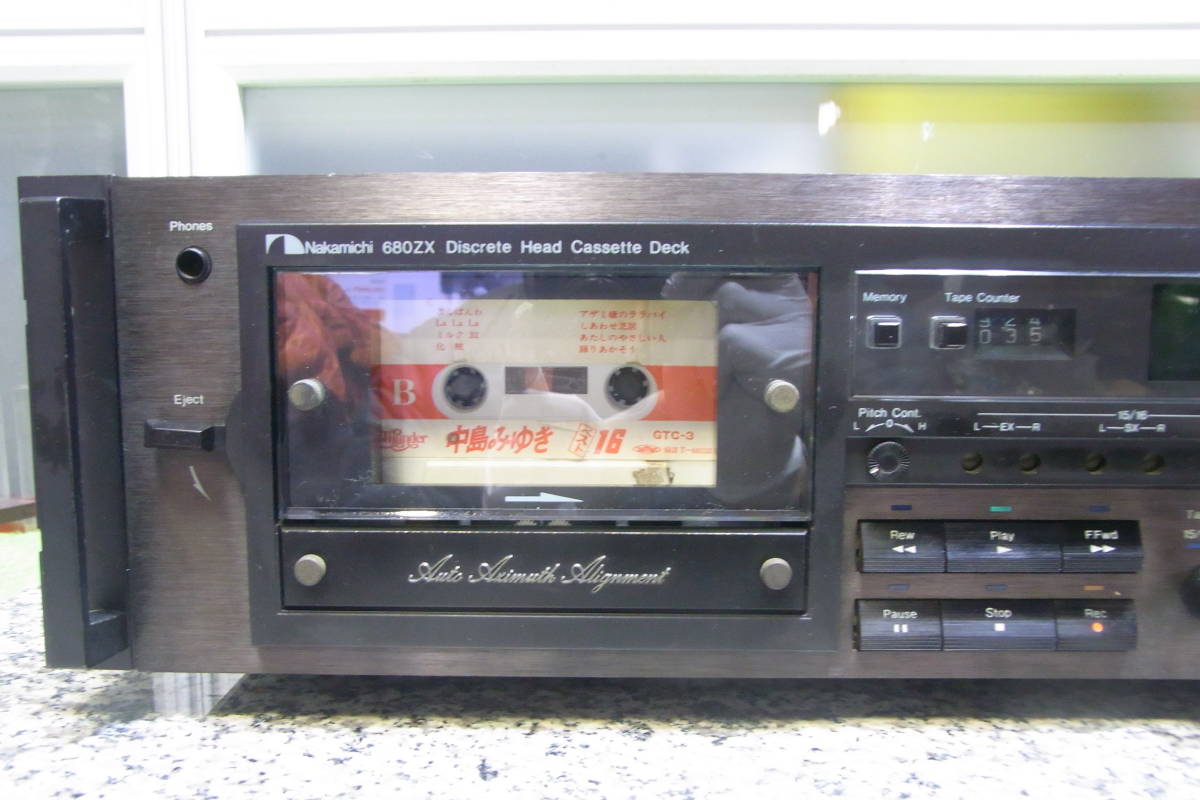 ナカミチ Nakamichi 680ZX Nakamichi 680ZX カセットデッキ Legendary