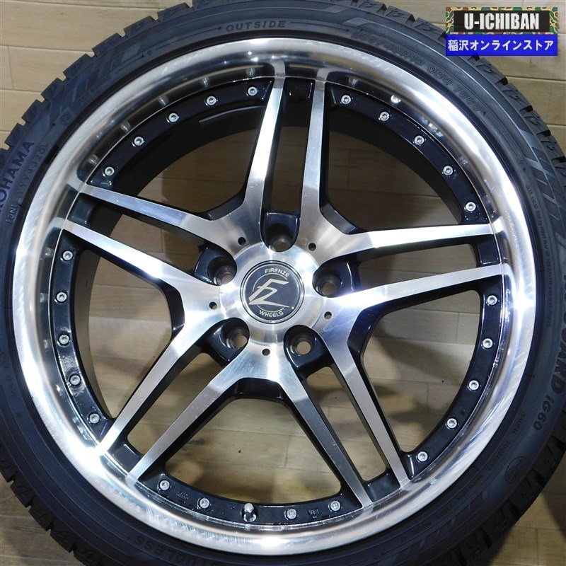 235/40R19 スタッドレスタイヤ 溝有 19インチ ヨコハマ IG60 ブラック