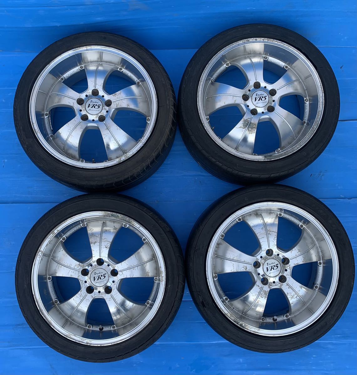 数量限定，限定セール】 VR5 VERTEC MANARAY SPORT 18×8JJ +45 5H PCD114.3