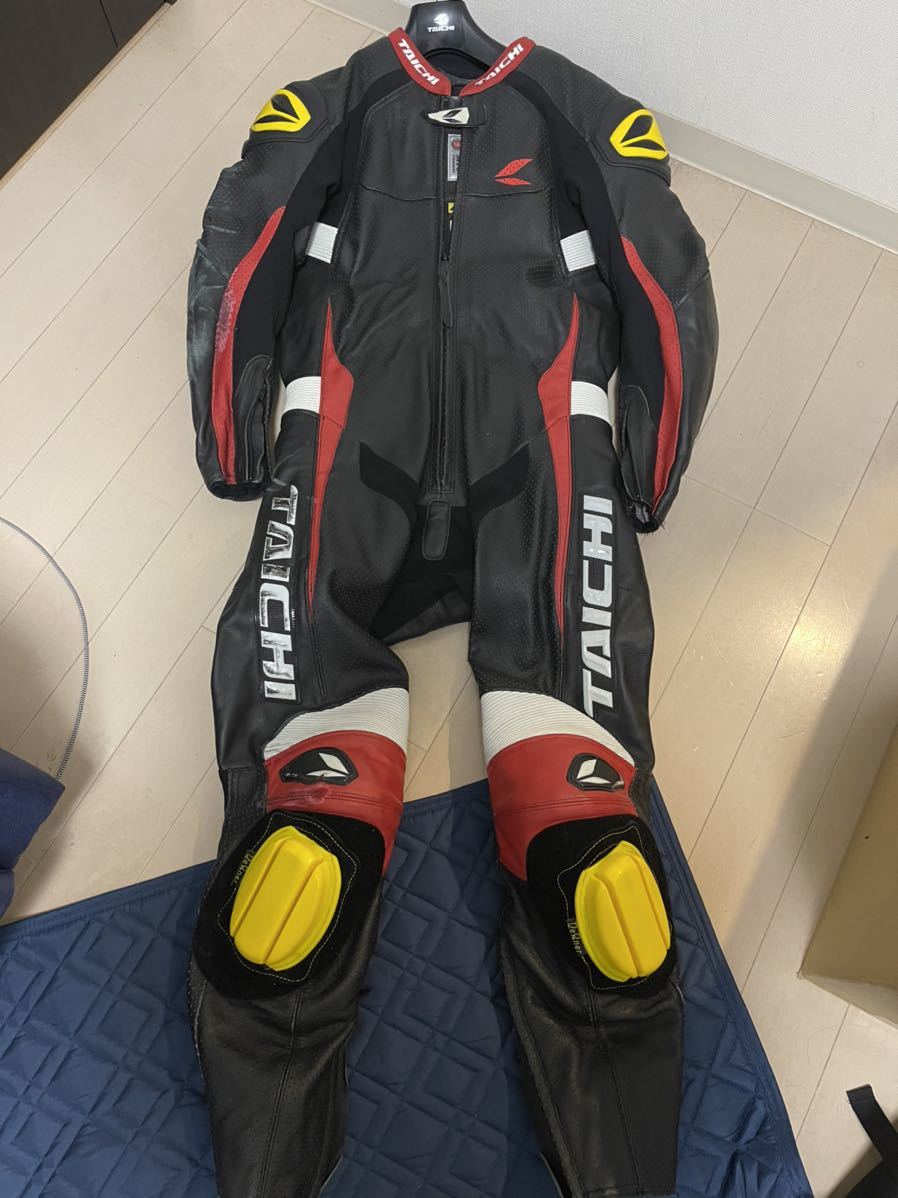 売り切り】RSタイチ レーシングスーツMサイズ 革ツナギ ツナギ (M 