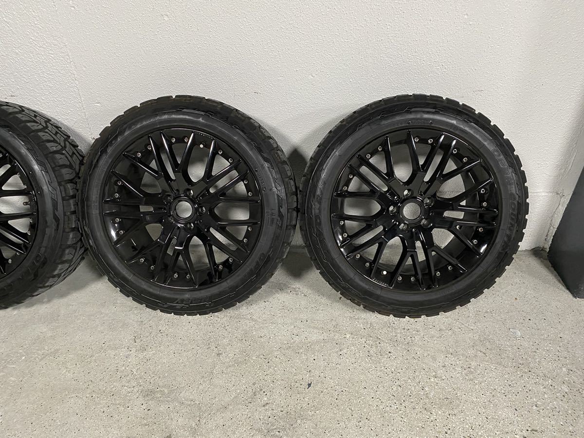 マット タイヤ付き カールソン 1/10X 黒 Vクラス W447 ホイール 