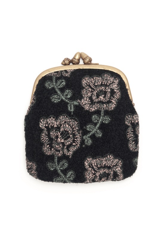 ミナペルホネン mina perhonen cuddle purse yula がま口 小銭入れ 未 